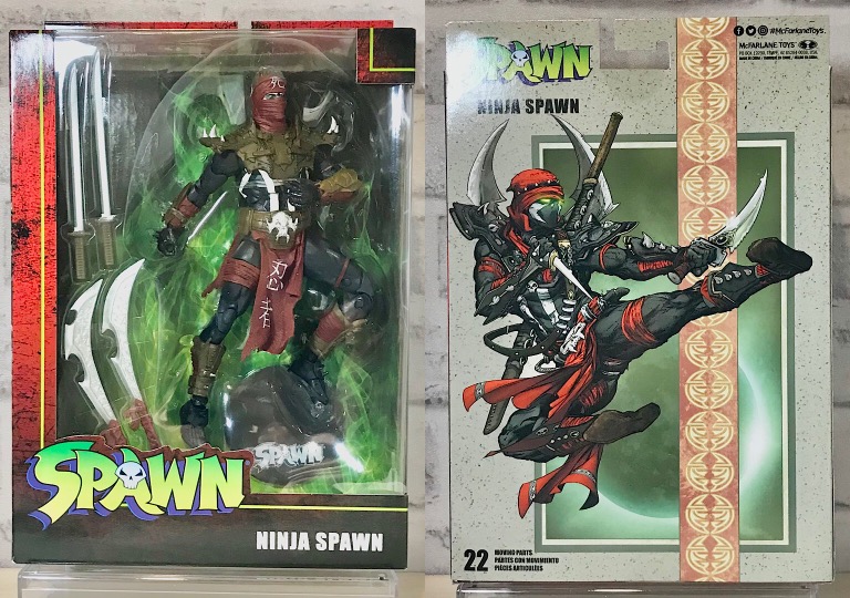 SPAWN マクファーレントイズ フィギュア アンジェラ ニンジャスポーン