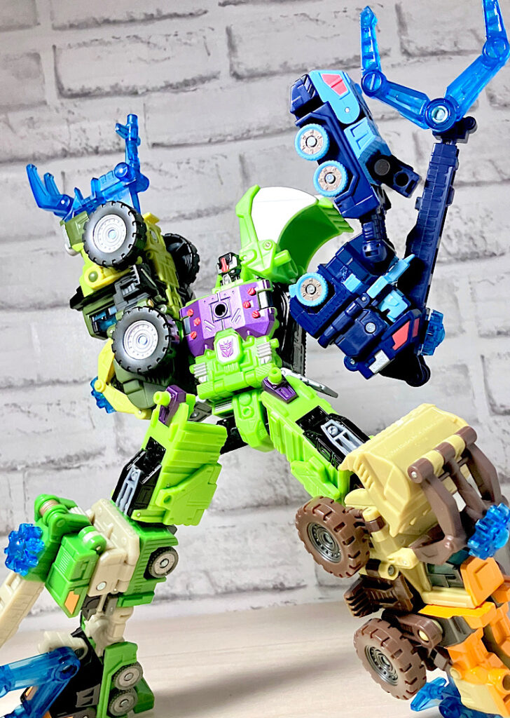 トランスフォーマースーパーリンク EX-01 ビルドロン レビュー | Aoi